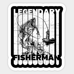 Legendary Fisherman Sticker